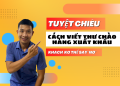 cách viết thư chào hàng xuất khẩu banner