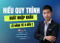 quy trình xuất khẩu hàng hoá bằng đường biển